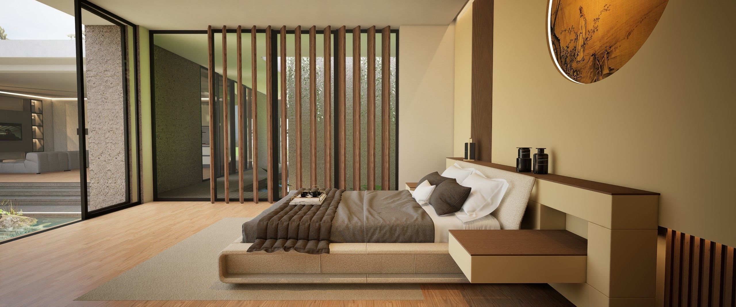 Meditation House Model Only 3D model_8