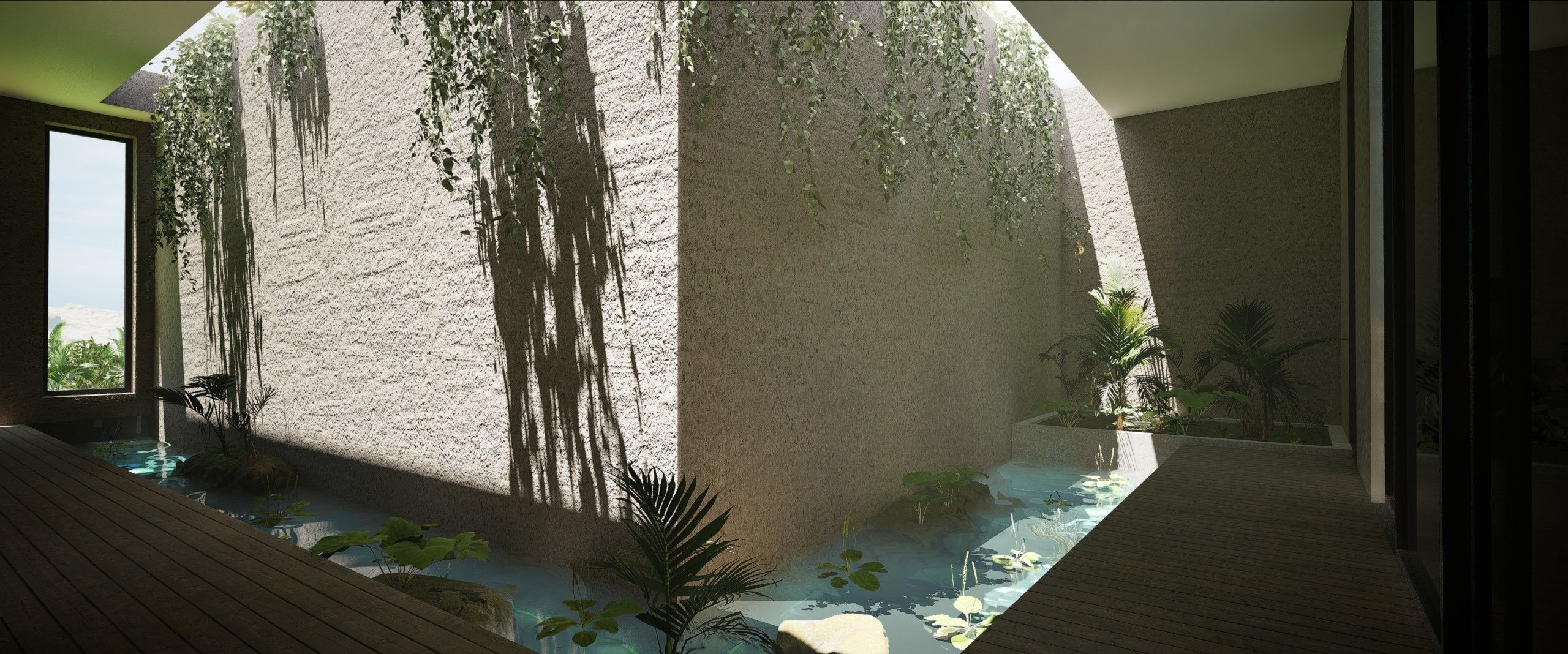 Meditation House Model Only 3D model_3