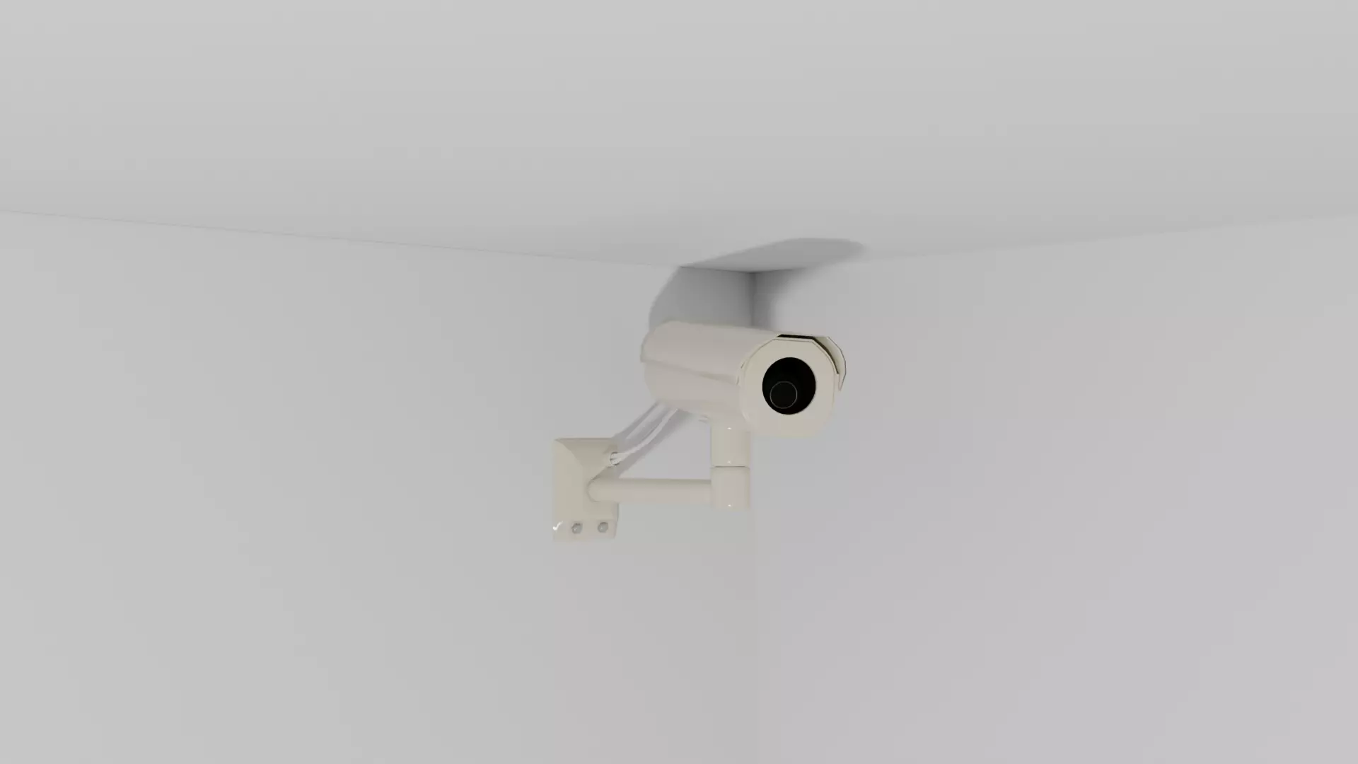 CCTV Camera Free low-poly 3D model_0
