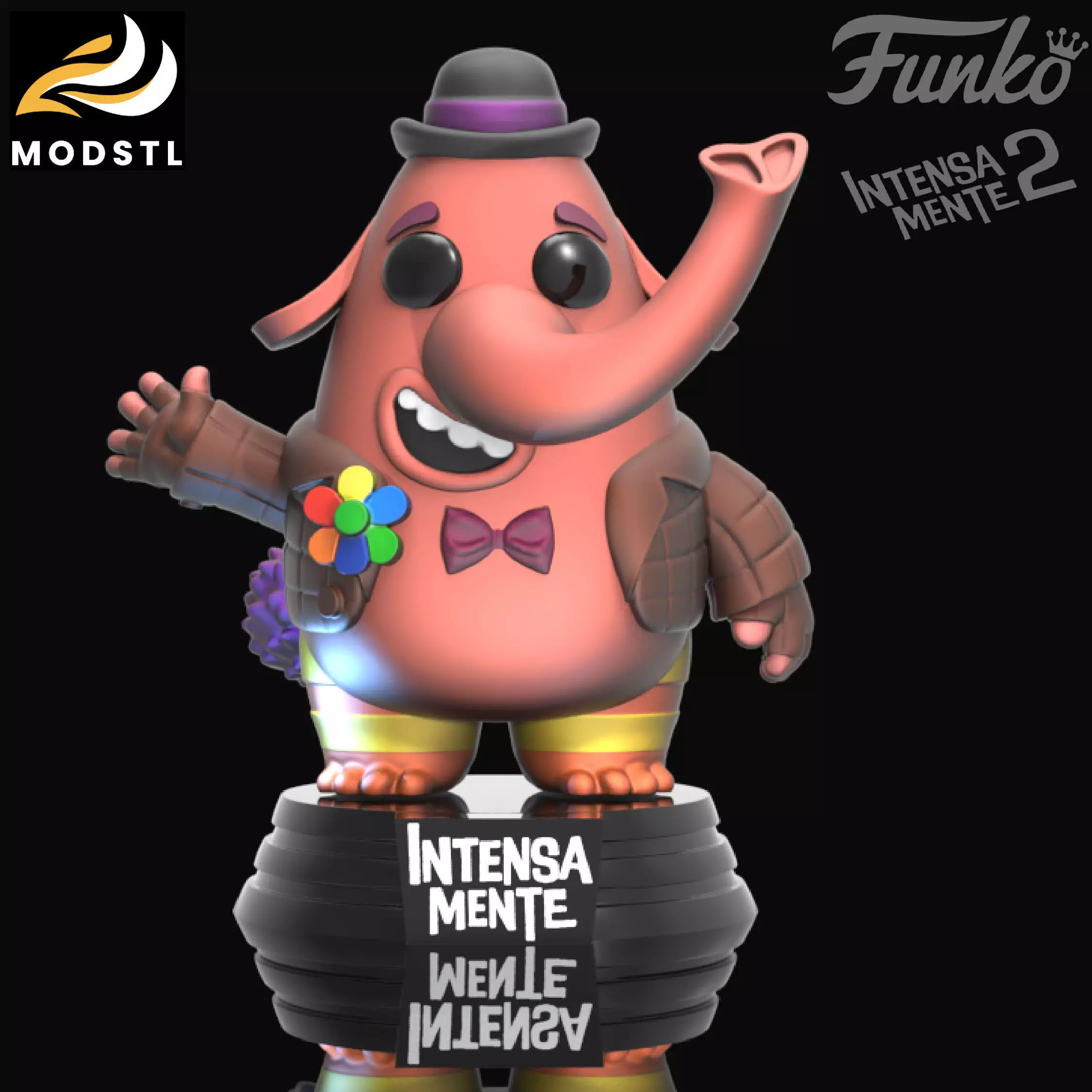 GHV2022 FUNKO BING BONG INSIDEOUT 3D print model