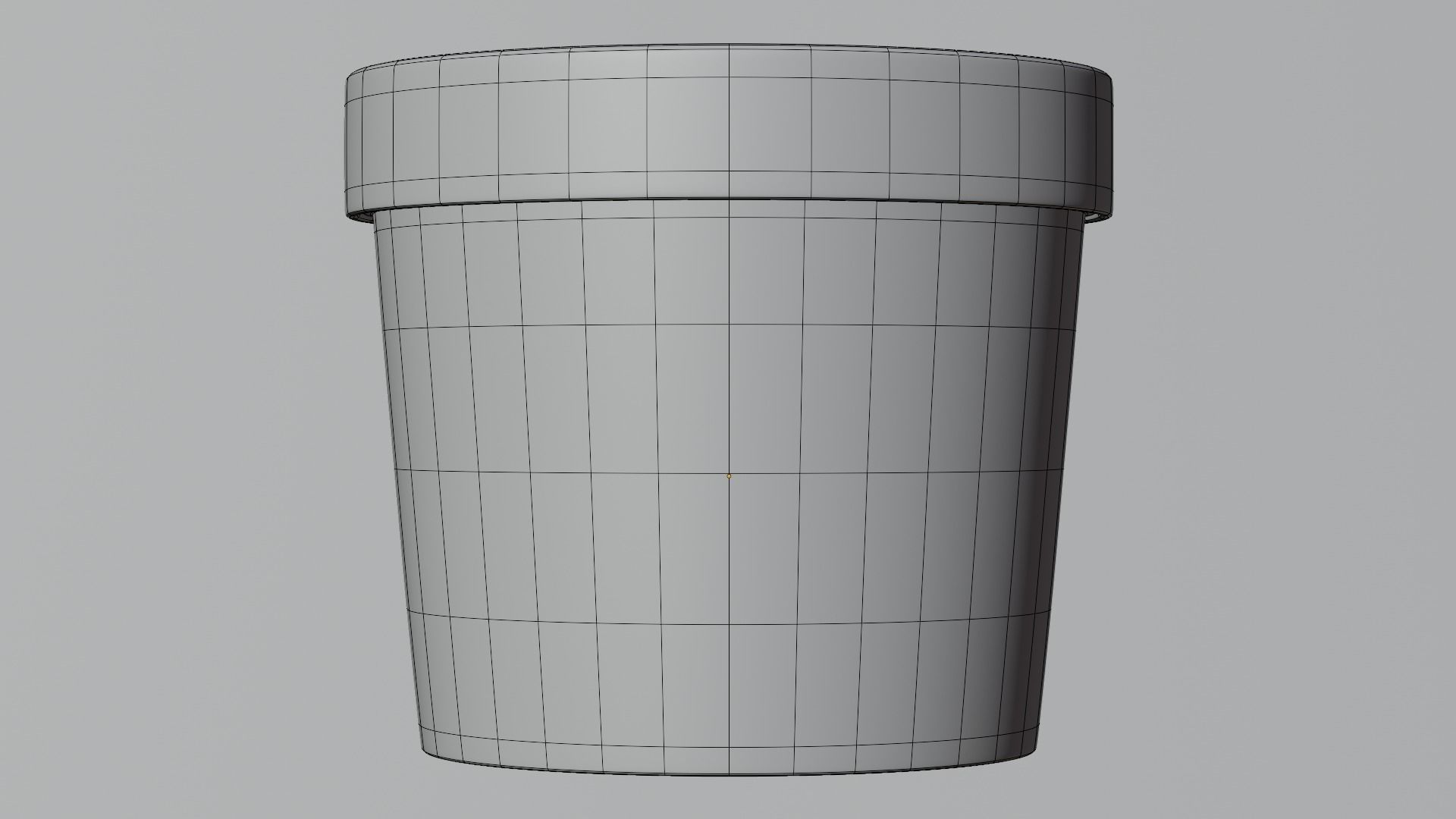 Ice cream container 3D model_4