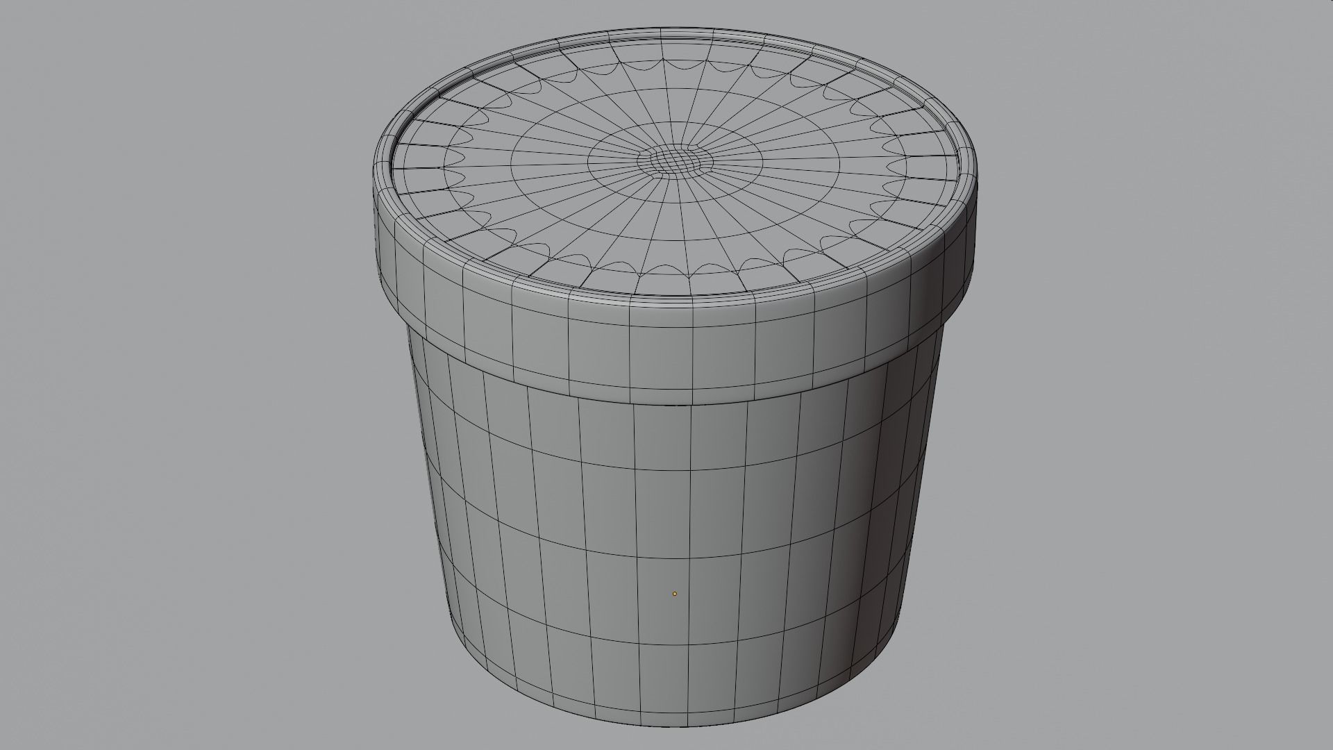 Ice cream container 3D model_6