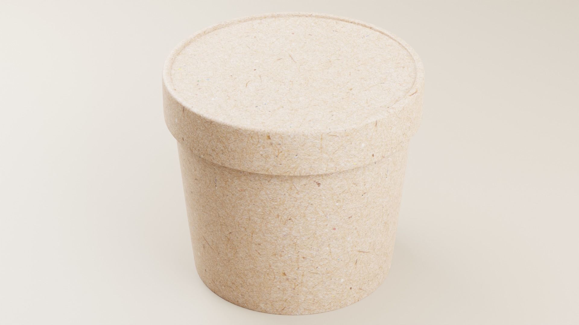 Ice cream container 3D model_2