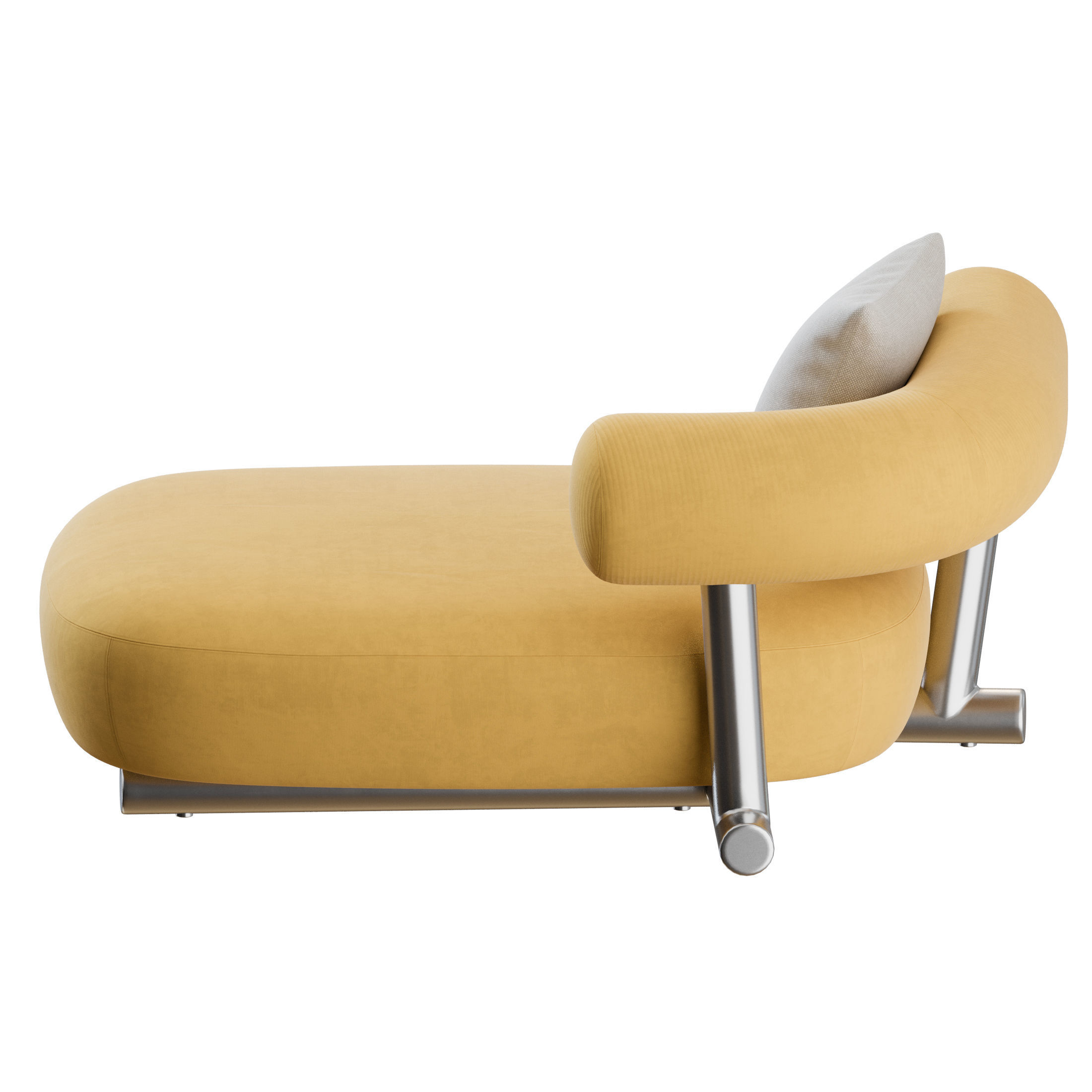 Pipe Chaise Lounge by Moroso 3D model_8