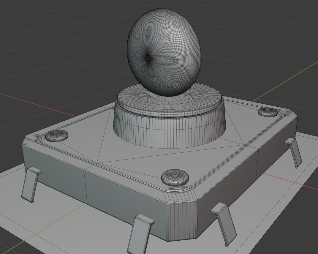 Siren-Alarm-1-Output-Module 3D model_5