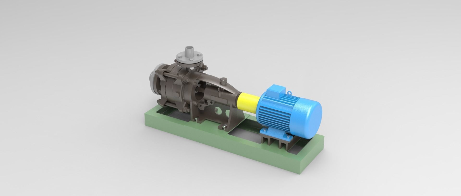 Pump In Line 3D model_1