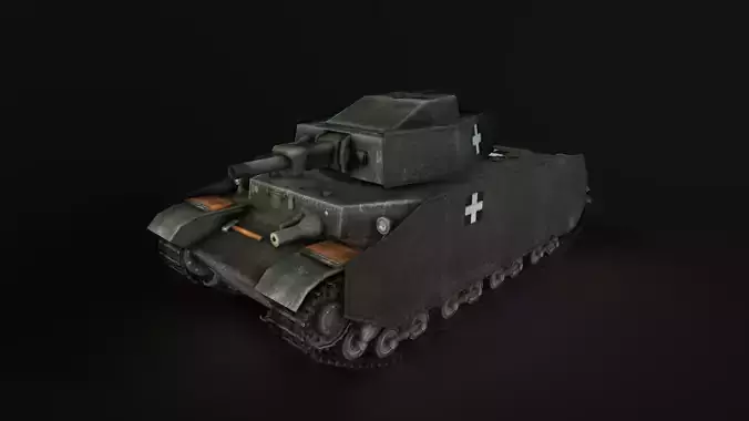 41M Turan 2 Low-poly 3D model