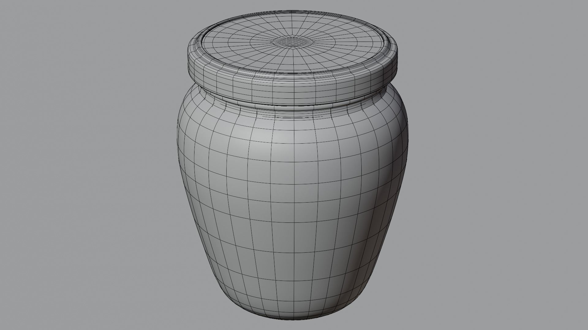 3d jar 3D model_6