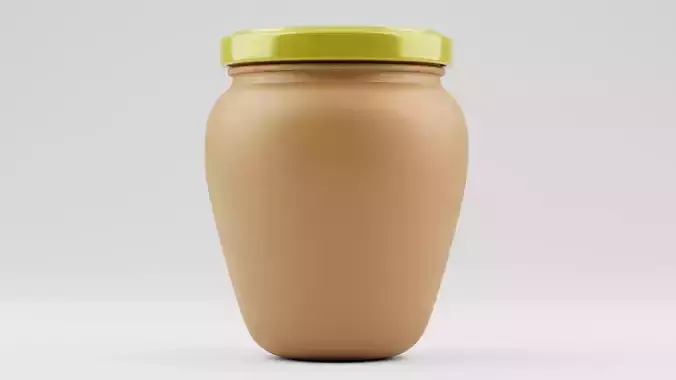 3d jar 3D model