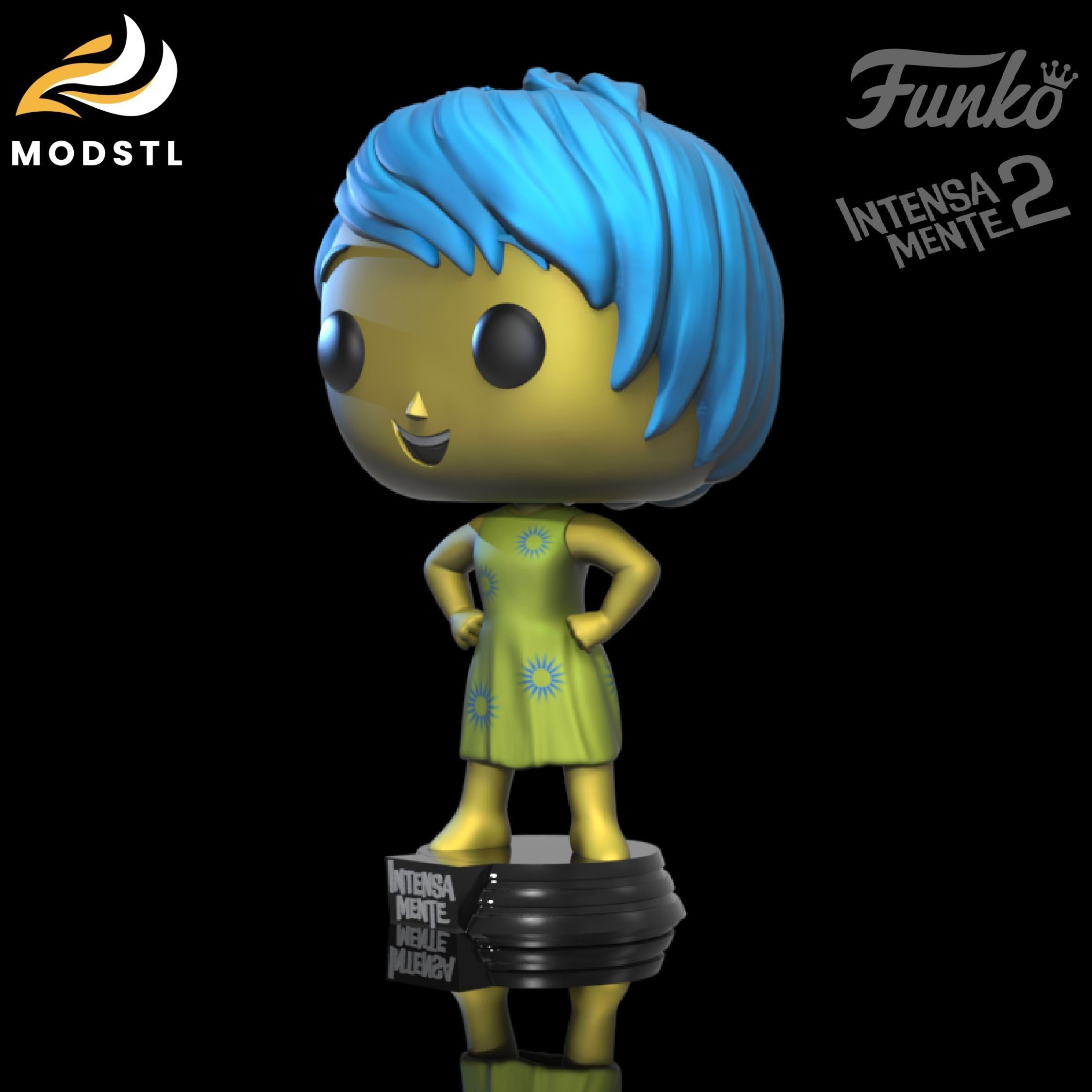 GHV2020 FUNKO JOY INSIDEOUT 3D print model_1