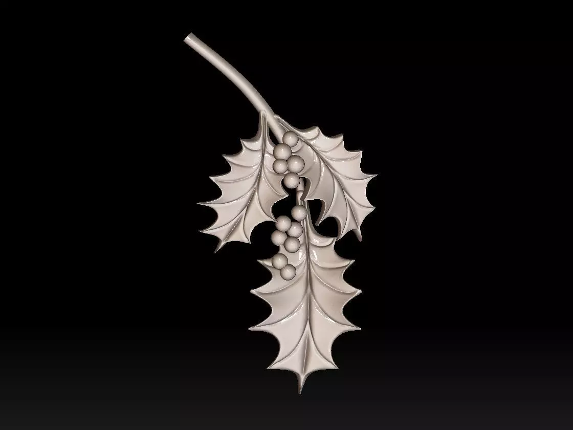 holly 3D print model_0