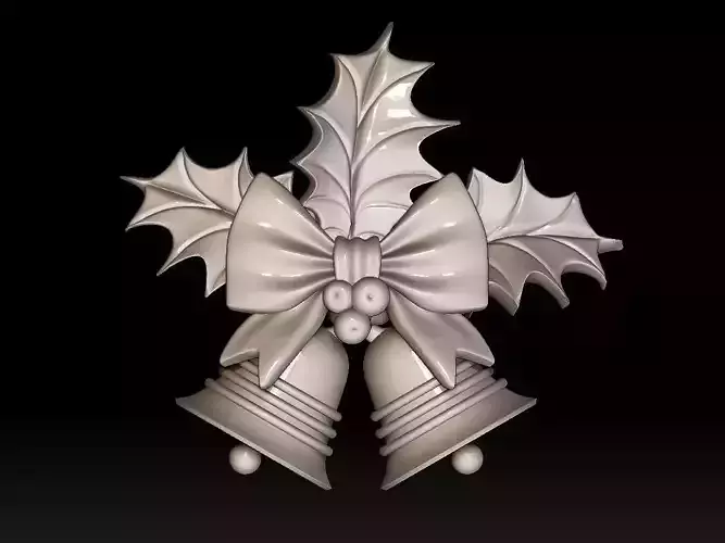 bow  bells holly 3D print model