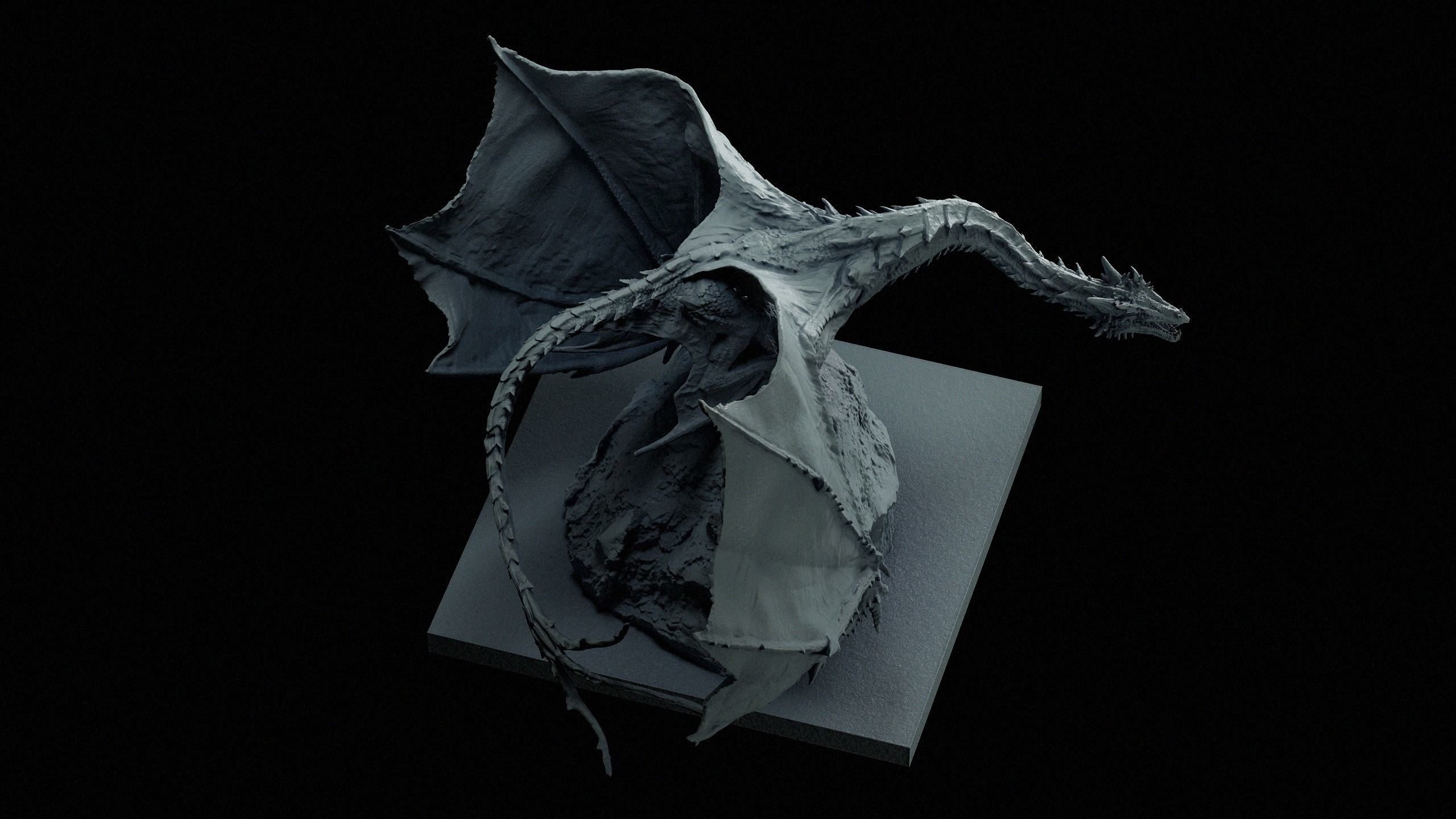 Red Dragon 3D print model 3D print model_1