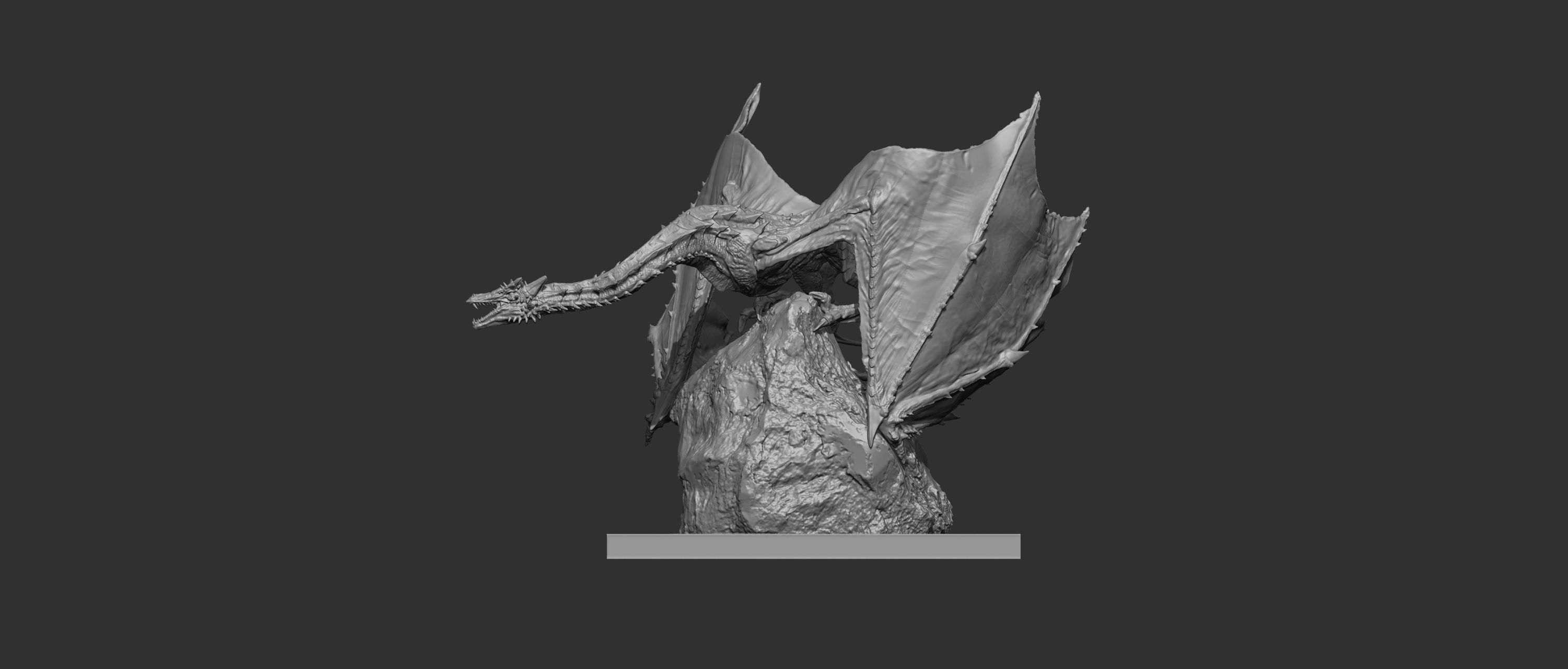 Red Dragon 3D print model 3D print model_5