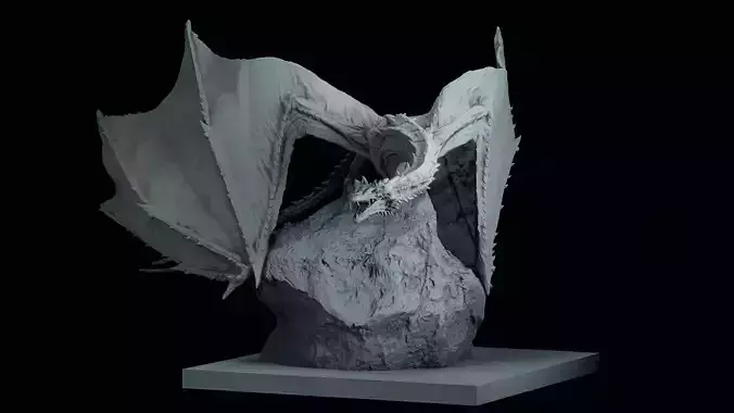 Red Dragon 3D print model 3D print model