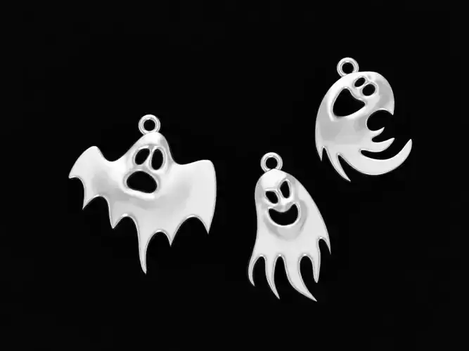 Ghost pendant 