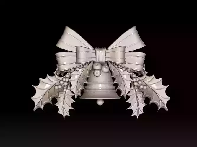 bow bell 3D print model