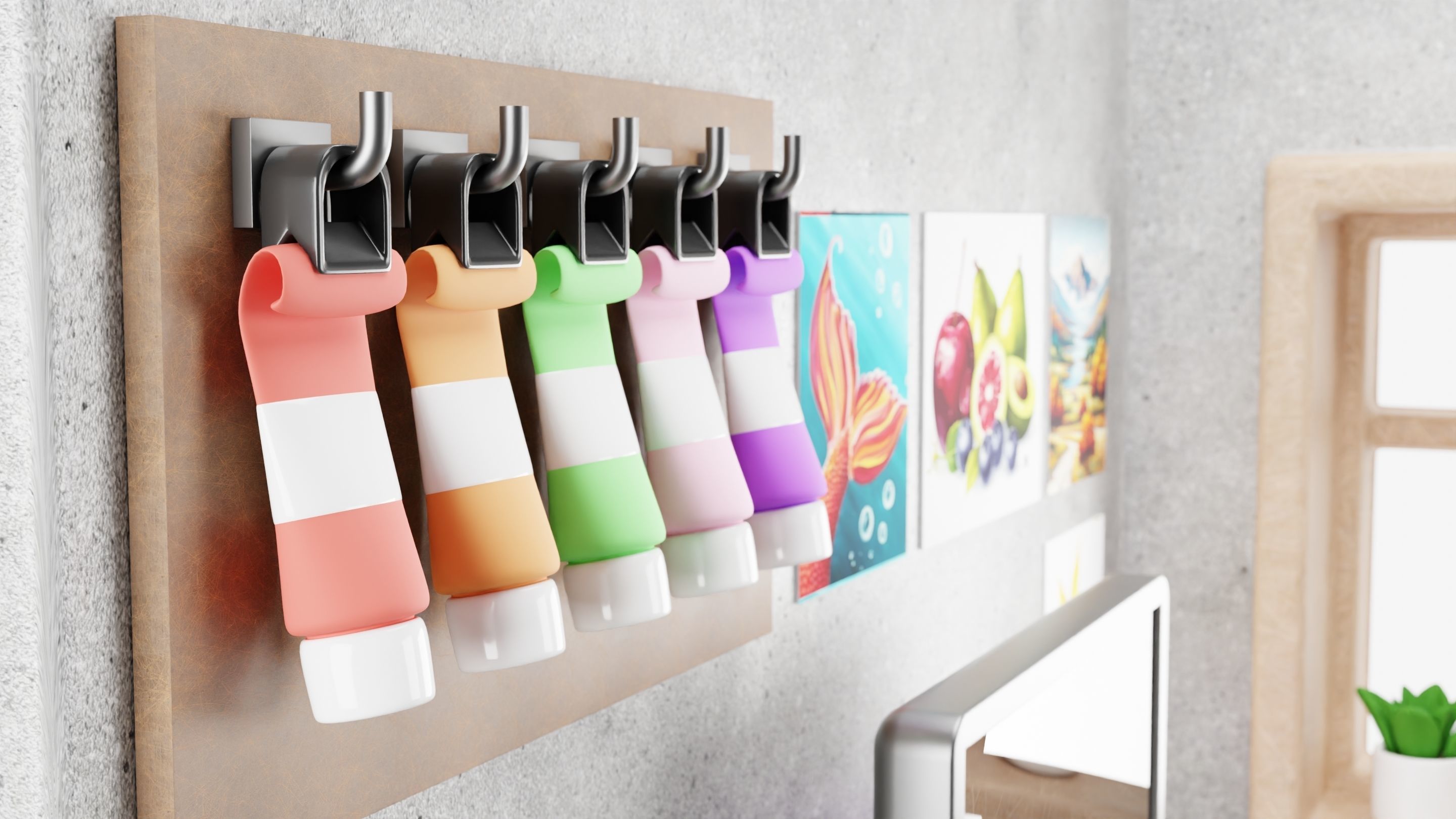 Room interior 3D model_2