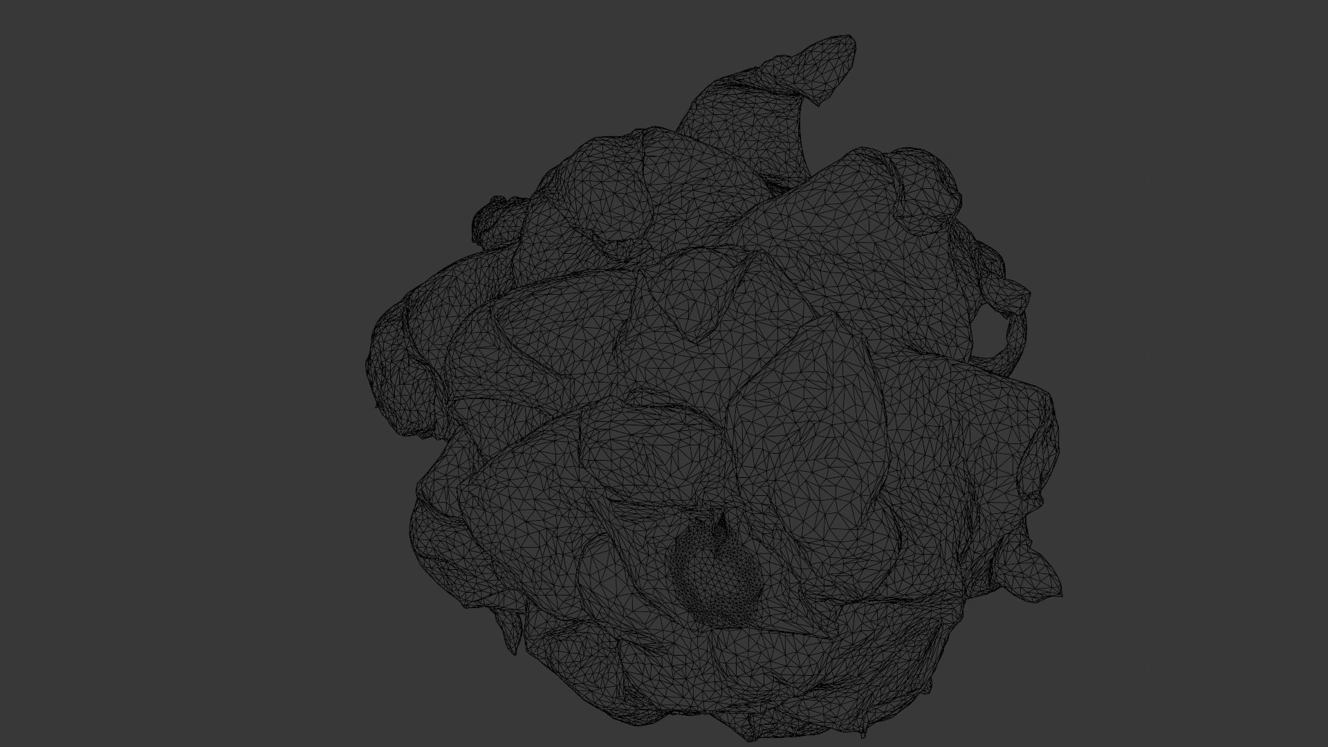 Dragon Fruit 3D Model Low-poly 3D model_15