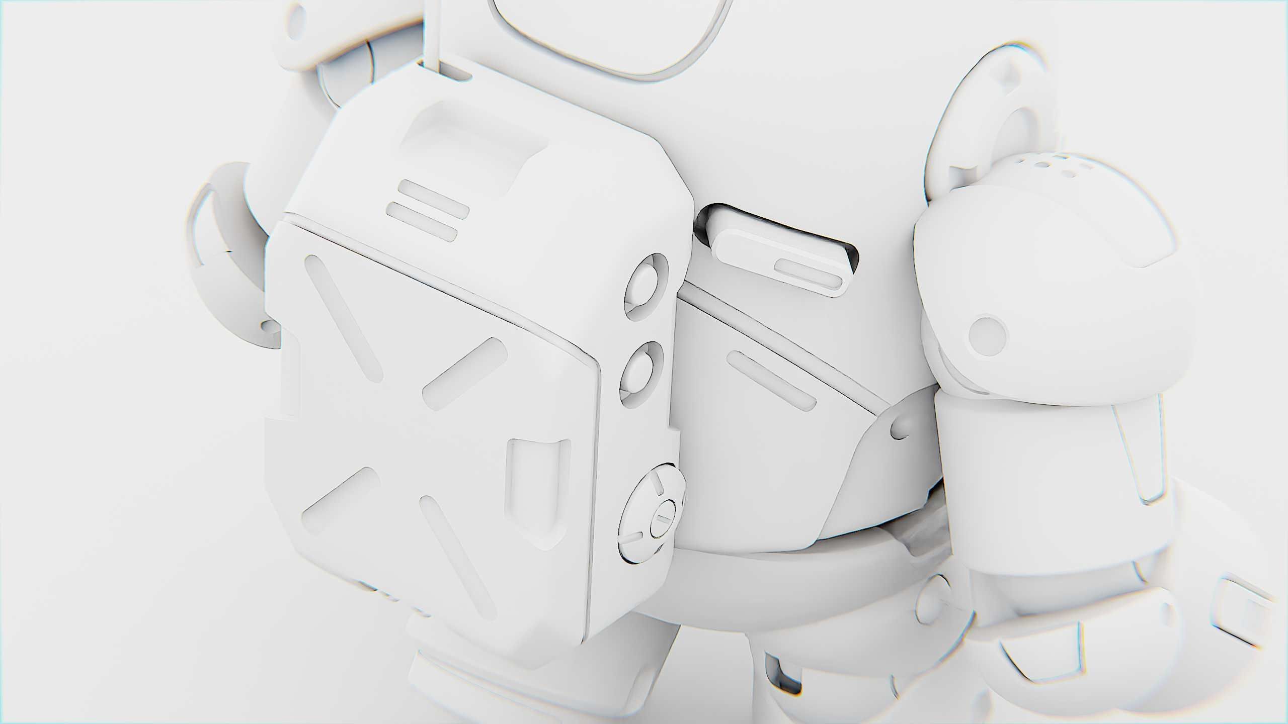 AMONG US CHARACTER-E  Rigged for Unreal Engine - Unity - MIXAMO  3D model_36