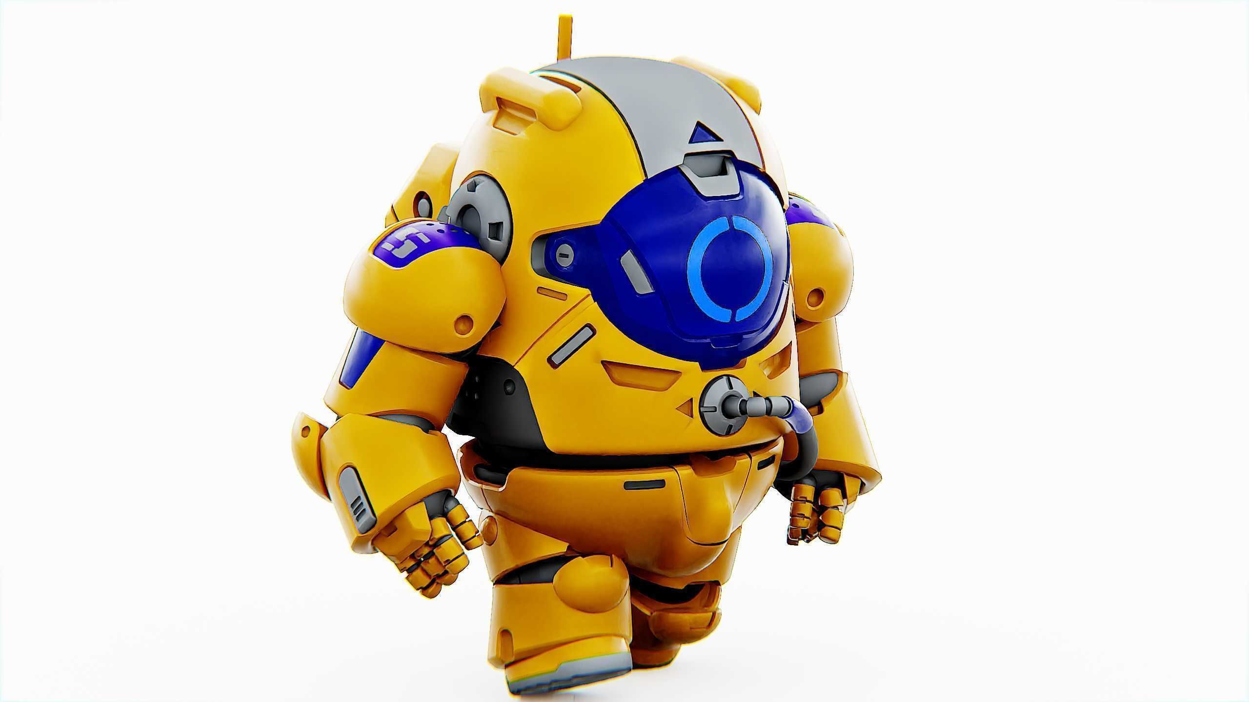 AMONG US CHARACTER-E  Rigged for Unreal Engine - Unity - MIXAMO  3D model_22