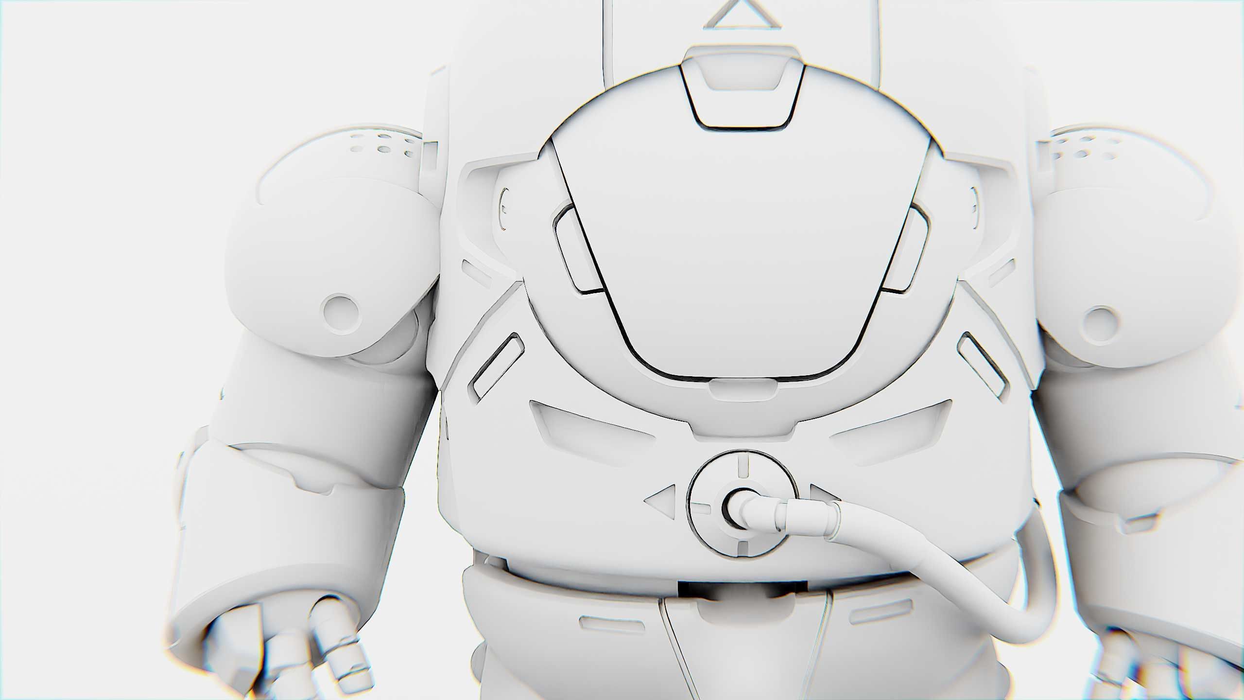 AMONG US CHARACTER-E  Rigged for Unreal Engine - Unity - MIXAMO  3D model_34