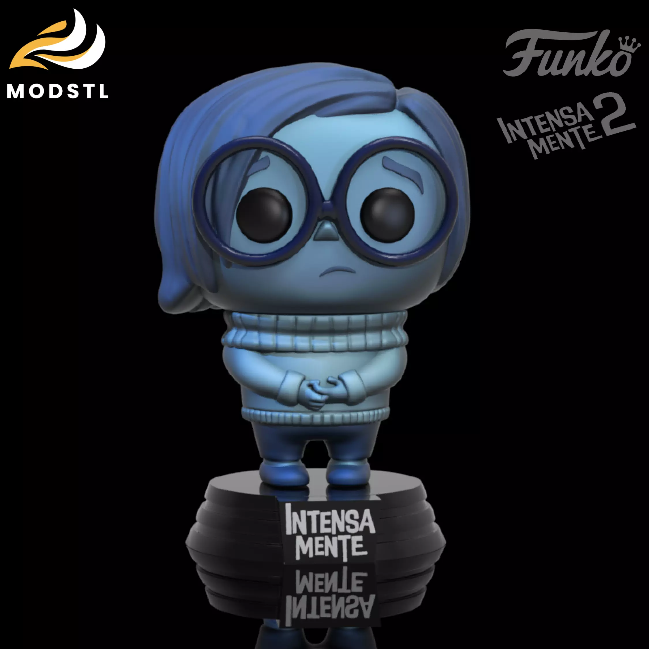 GHV2016 FUNKO SADNESS INTENSIVELY 3D print model