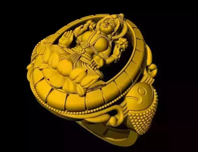 Laxmi Ring 3dm file