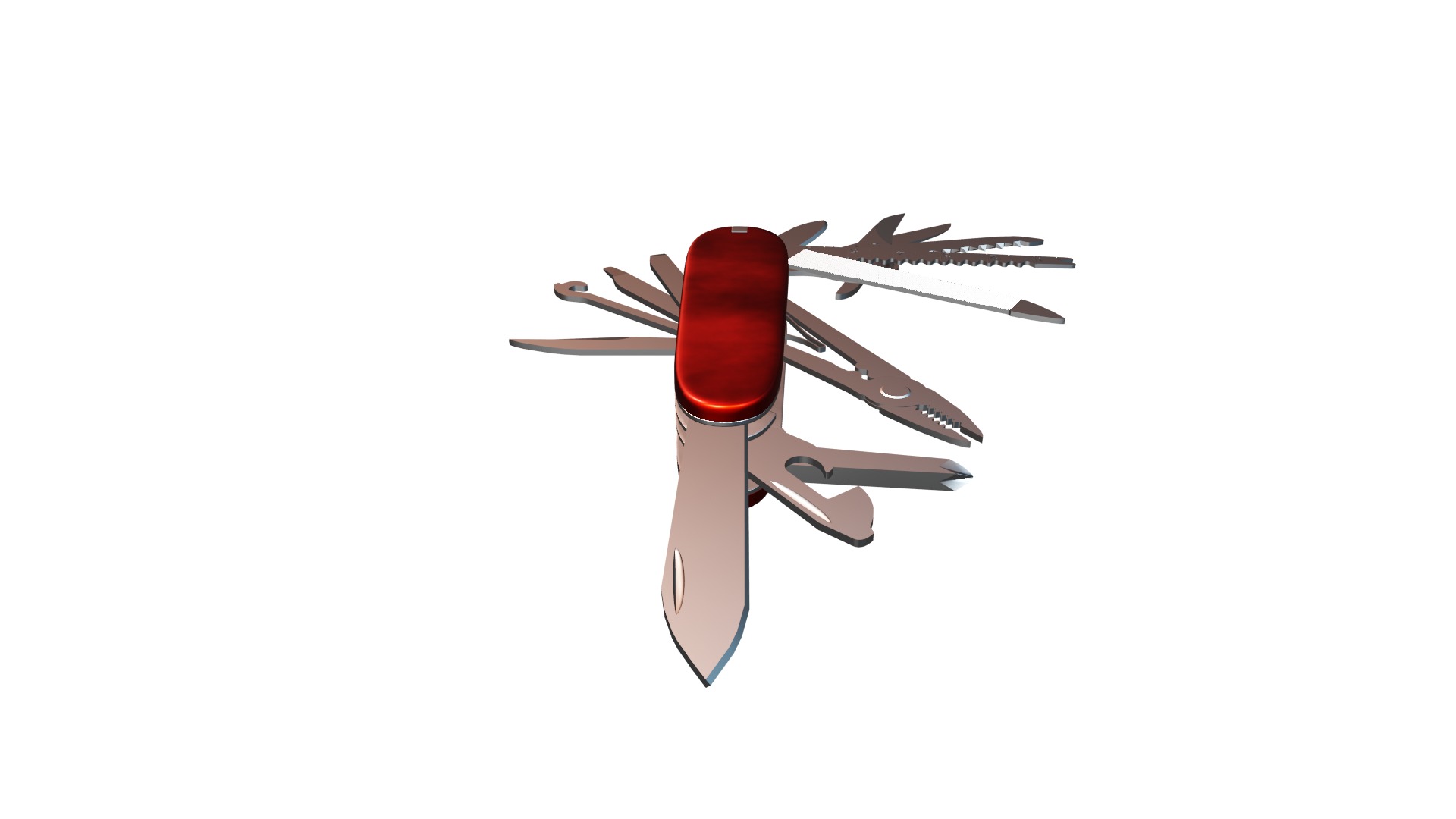 Swiss Knife 3D model_4
