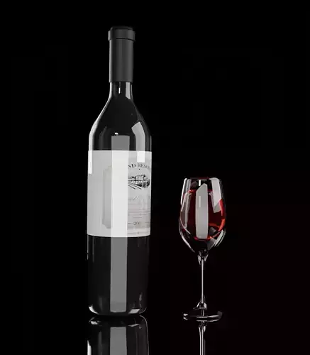 Red Wine Bottle