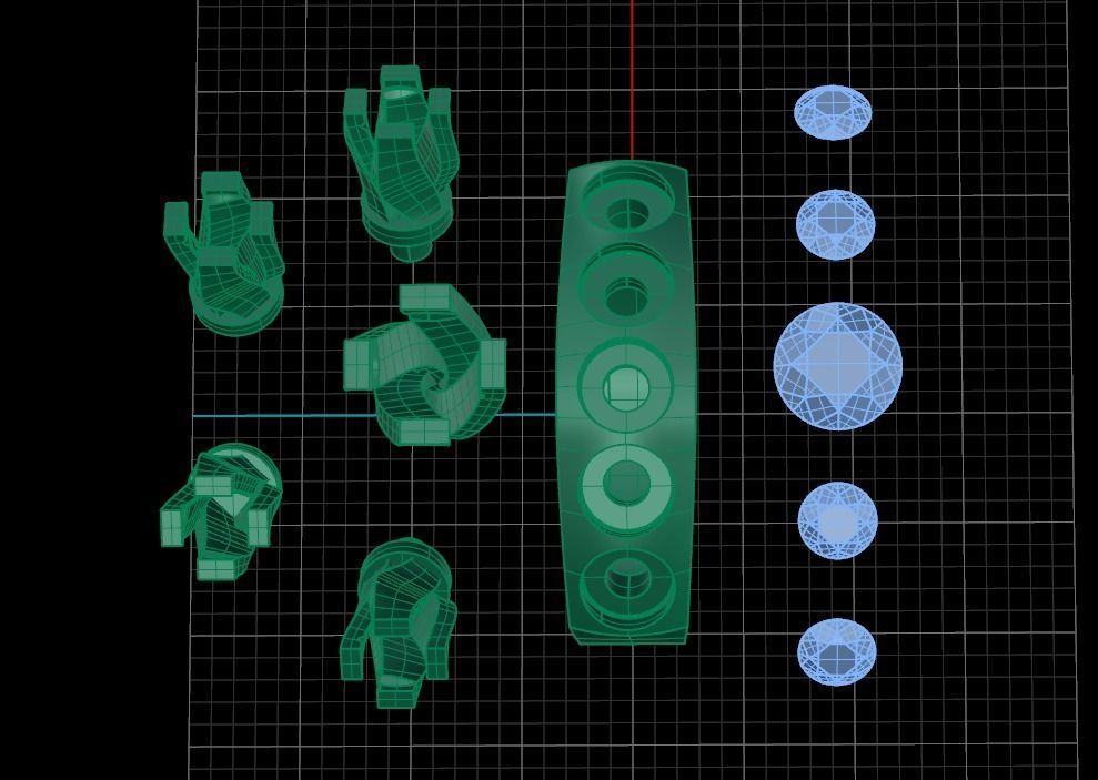 jewelry ring 33 3D print model_2