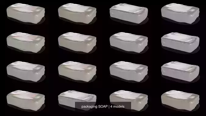 packaging SOAP 3D Model Collection