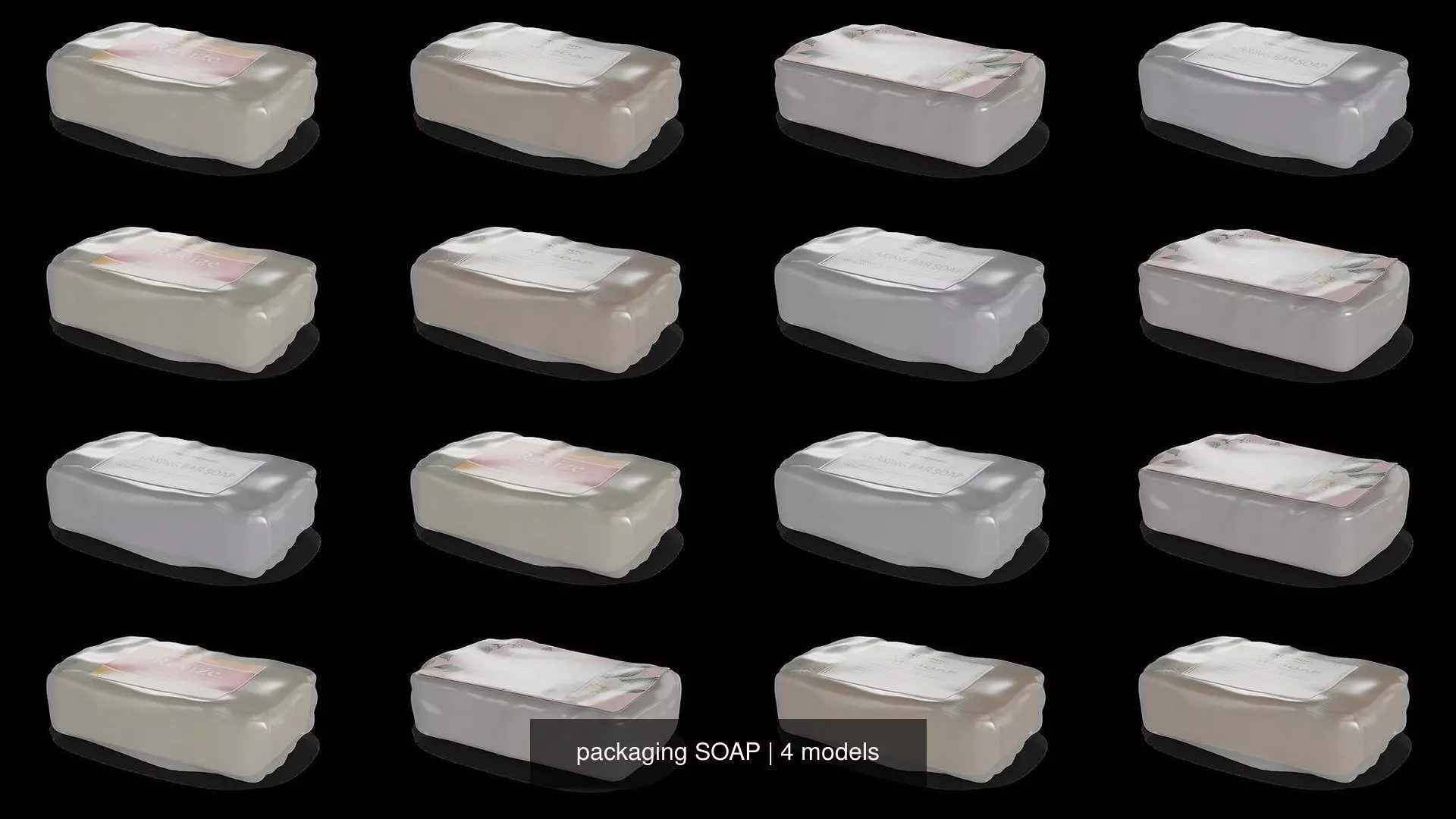 packaging SOAP 3D Model Collection_0