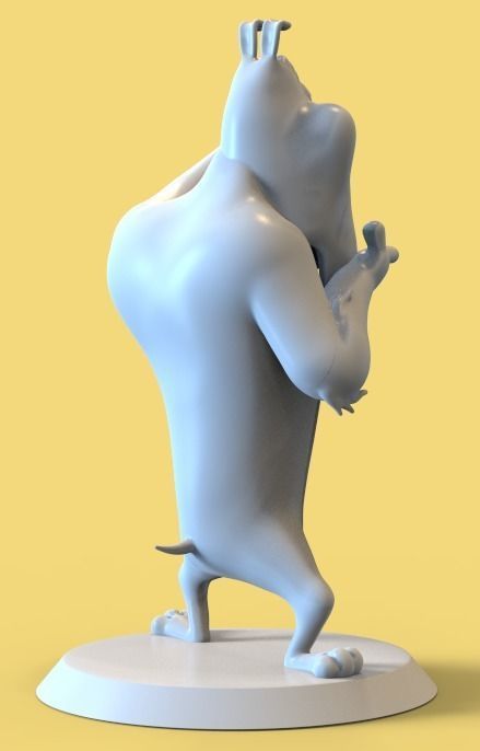 Marc Antony and Pussyfoot PARTS AND COMPLETE  3D print model_13