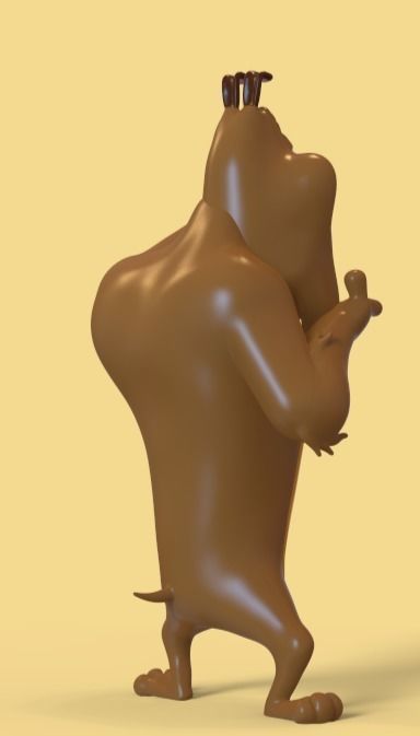 Marc Antony and Pussyfoot PARTS AND COMPLETE  3D print model_5