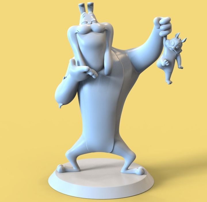 Marc Antony and Pussyfoot PARTS AND COMPLETE  3D print model_8