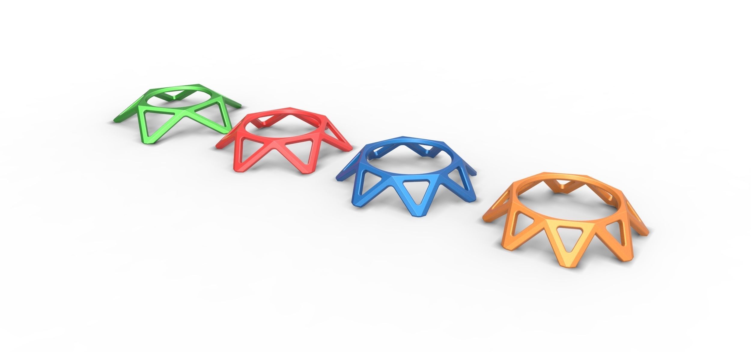 Pokeball stand Set 5 3D print model_6