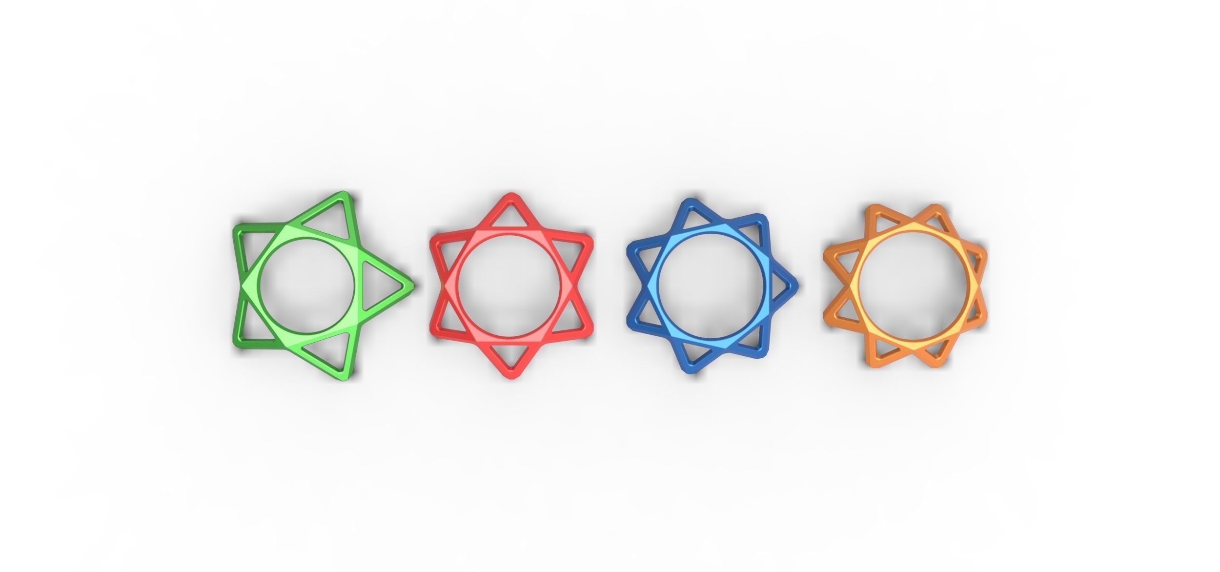 Pokeball stand Set 5 3D print model_4