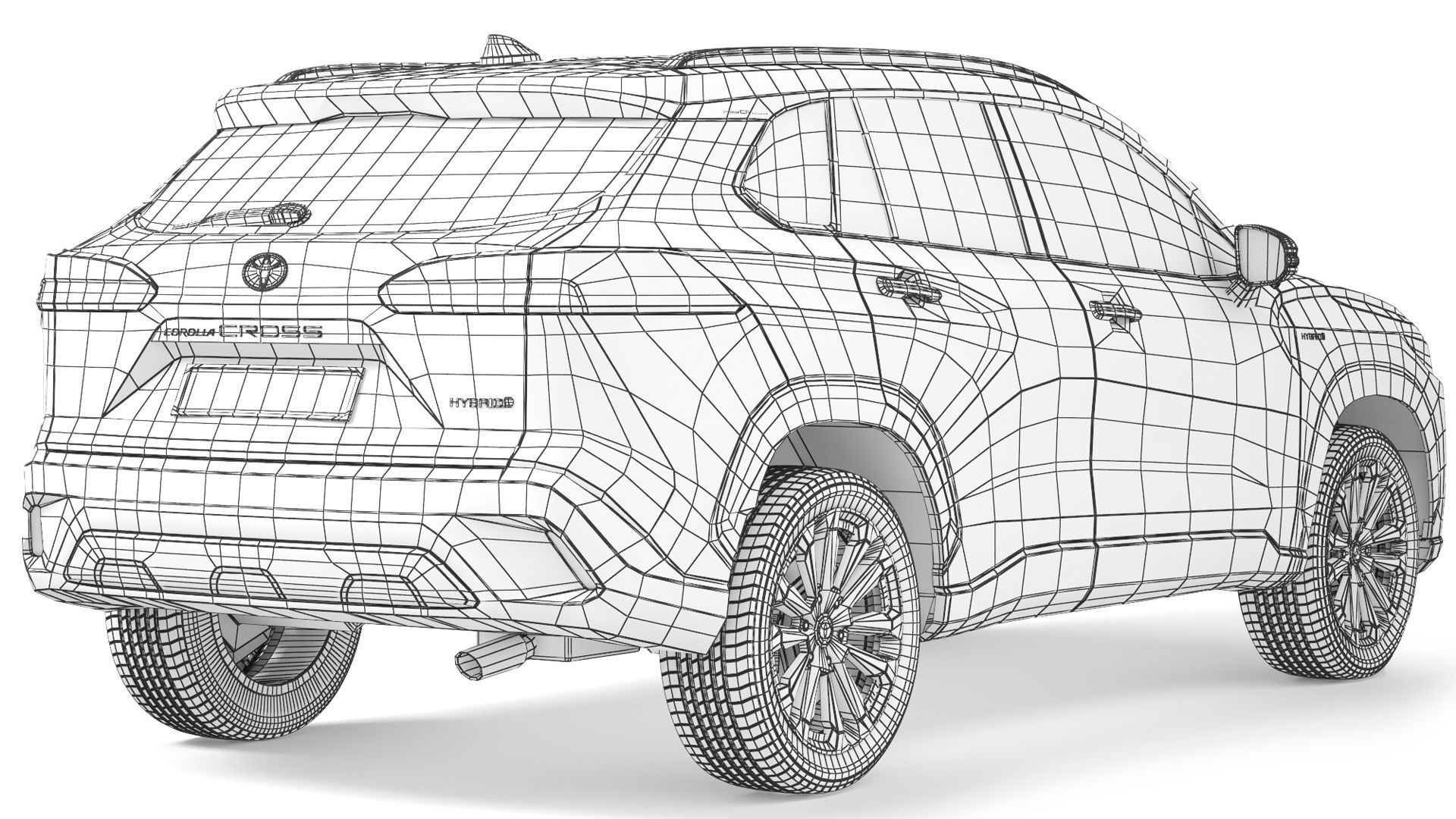 Toyota Corolla Cross 2021 3D model_8