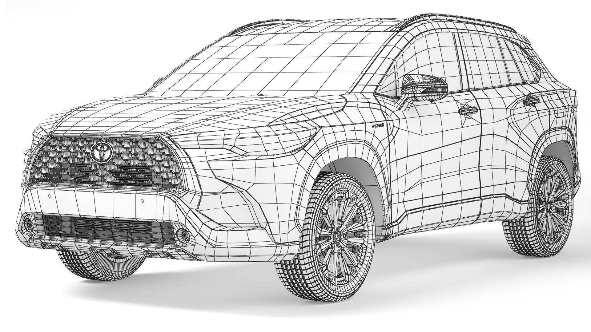 Toyota Corolla Cross 2021 3D model_9