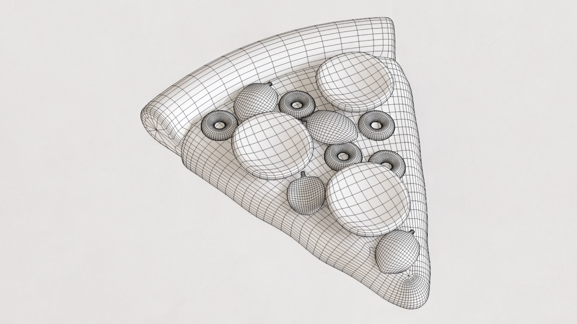 Emoji Pizza 001 3D model_10