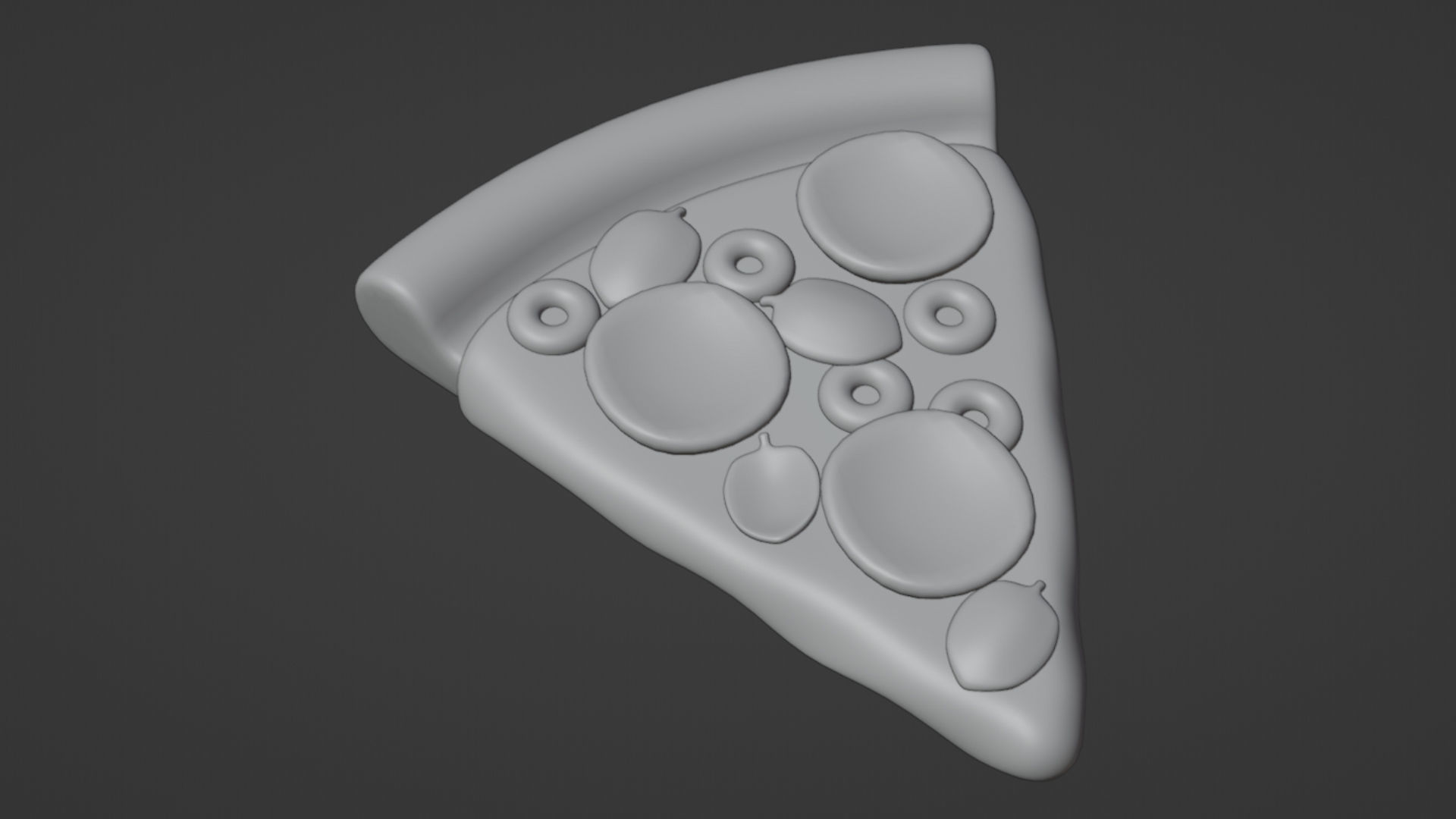 Emoji Pizza 001 3D model_17