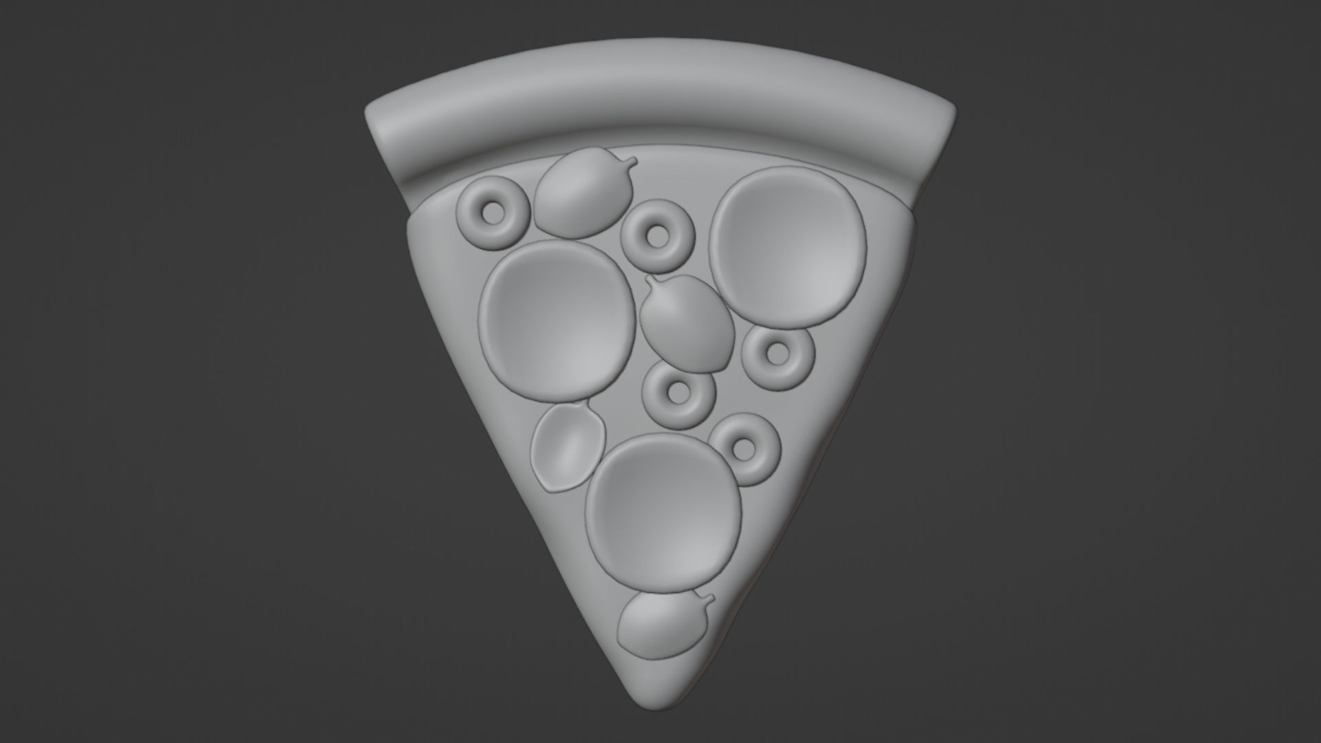 Emoji Pizza 001 3D model_22