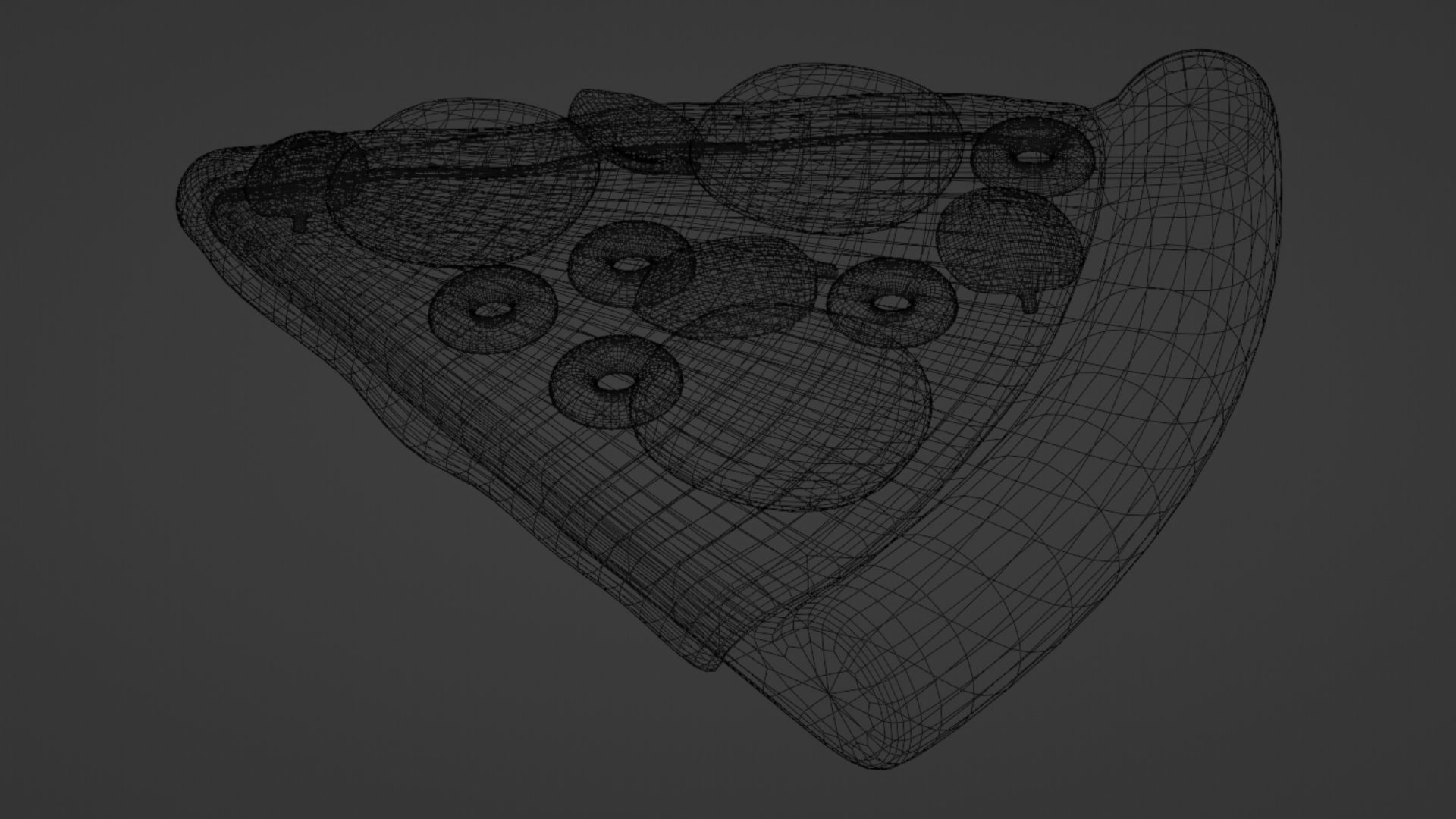 Emoji Pizza 001 3D model_25