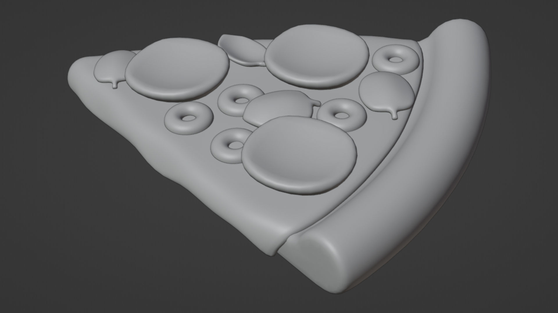 Emoji Pizza 001 3D model_21