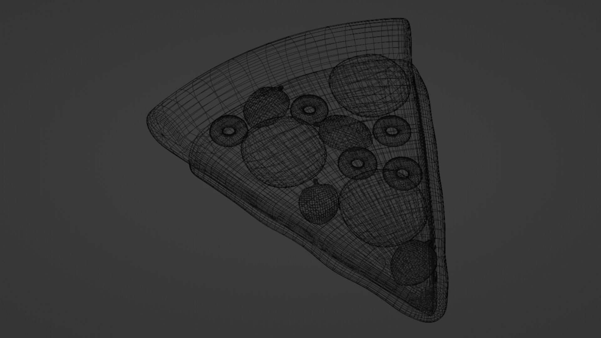 Emoji Pizza 001 3D model_23