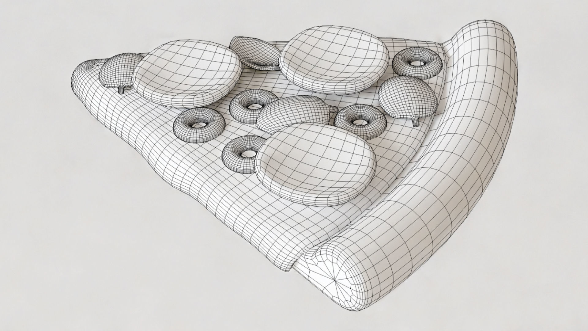 Emoji Pizza 001 3D model_14