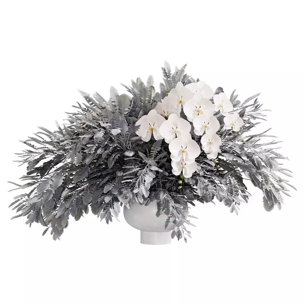 Flower In Vase  43 3D model_0