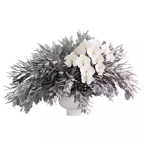 Flower In Vase  43 3D model