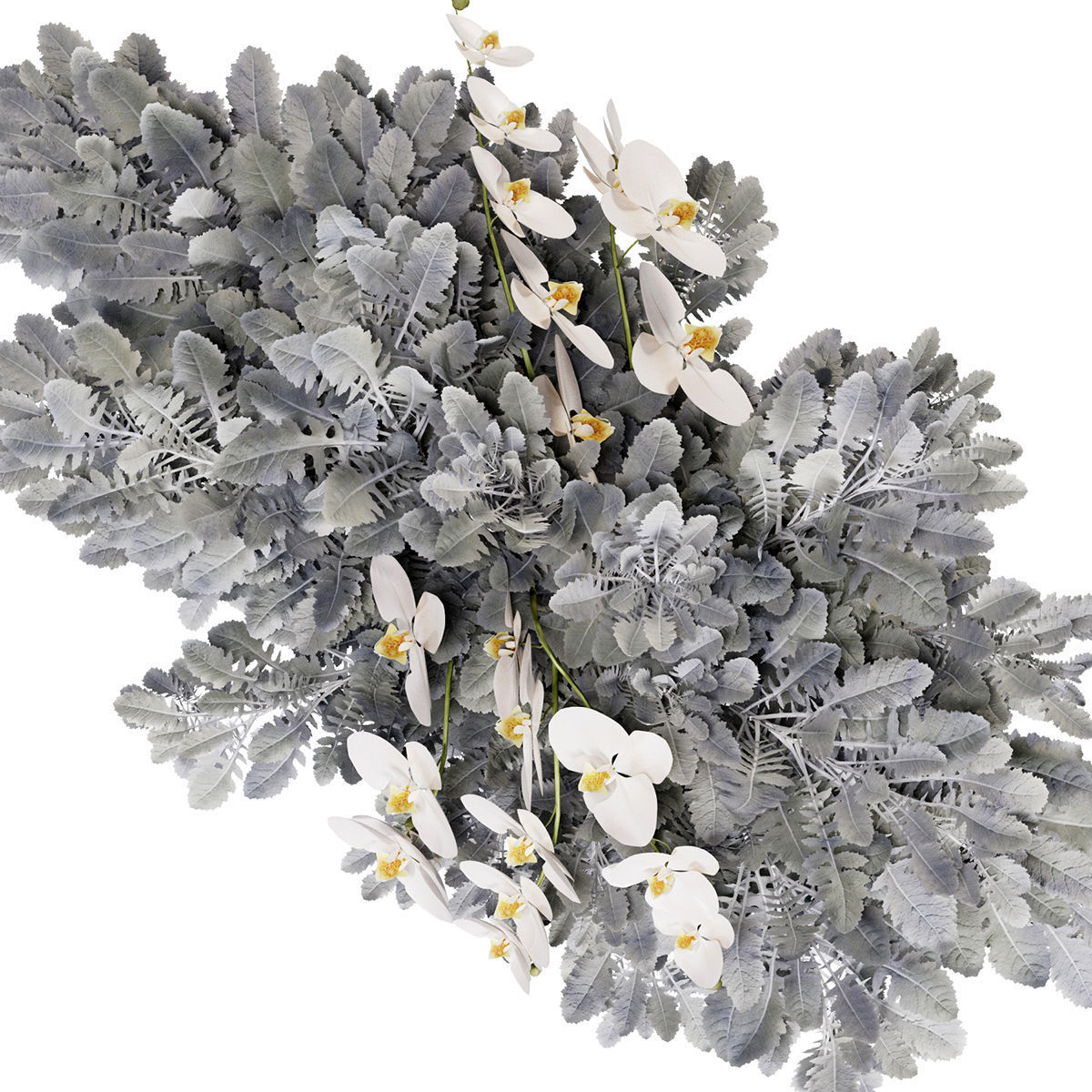 Flower In Vase  43 3D model_5